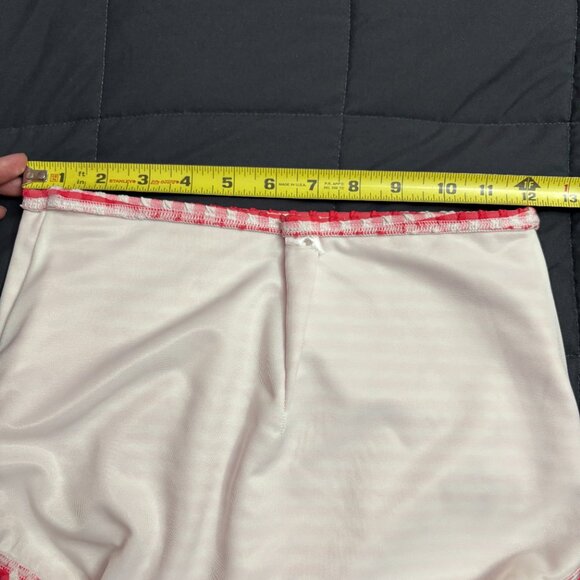 Tummy Control Gingham Tugless High Waisted Swim Bottom - Size: XS or XXS Altered - Picture 7 of 12